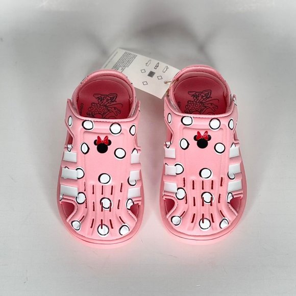 adidas x Disney 'Minnie Mouse' Toddler Girls Water Sandals NIB - Picture 8 of 9
